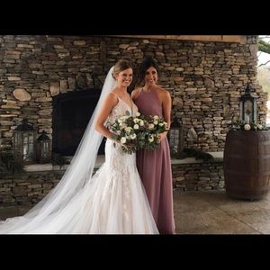 Azazie Jermaine Vintage Mauve Bridesmaid Dress